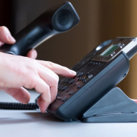  Lavori di manutenzione alla linea telefonica